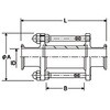SI4 SUS316LSI4型サイトグラスPK=PTFE+SI ヘルール 大阪サニタリー 18356217