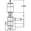 F11D-3300 SUS316L 自動バルブ(複作動) FKM ヘルール 大阪サニタリー 18359331