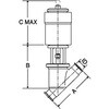 YU-3300 SUS316L自動Y形バルブ FKM ヘルール 大阪サニタリー 18361266