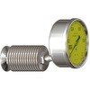 PGDV-F SUS304L 隔膜式圧力計(0-1Mp)放熱フィン付き 標準 ヘルール MAX100℃ 大阪サニタリー 18361966