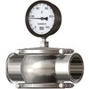 TGH SUS316L インライン温度計(0-100℃)標準 FKM ヘルール 大阪サニタリー 18362201