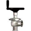 NBS-L-MH SUS316L 手動L型ダイヤフラムバルブ PTFE ヘルール 大阪サニタリー 18362779