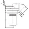 NBS-TBFX-PSS SUS316L エアー駆動フランジ分離型逆弁式タンクバルブ(単作動) PTFE ヘルール 大阪サニタリー 18363479