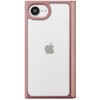 iPhone16e用 スエード調クリアフリップケース PGA