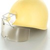 ブルーライト・UVカットヘルメット取付形保護メガネ トーアボージン