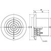 100M8 丸型レジスター 大建プラスチックス 18532142