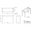 20型2本用標準架台 HSIC-2用(ステンレス製) 初田製作所