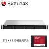 AXELBOX TS-464U-RP-8G SSD 8TBڃf(bN^ NAS SSD2TBx4{)