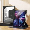 iPad Pro 12.9(第5世代)対応 フラップケース(360度)ブラック エムディーエス