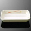 彩花 隅切深角皿 大(身) マルケイ(国際化工)