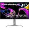 31.5インチ ワイド液晶ディスプレイ(3840x2160/IPS/アンチグレア/HDMIx2/DP/TypeC(PD90W)/高さ調整/ピボット/3年保証) LG