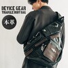 DEVICE gear 本革トライアングル ボディバッグ ショルダーバッグ スリングバッグ トップハウス
