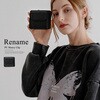 Rename PU マネークリップ ミニ財布  薄い 小さい ウォレット トップハウス