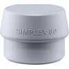 ?SIMPLEXハンマー用インサート ? TPEミディアムグレー Halder