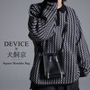 y~DEVICEzkilling metal parts 2way shoulder bag /LO ^p[c 2way V_[obO