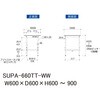 SUPA-660TT-WW �y�ʍ�Ƒ�/�ω׏d150kg_��������_�S�ʒI�t_���[�N�e�[�u��150�V���[�Y_�ሳ�����~���V�� �R���H�� 18758066