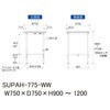 SUPAH-775-WW yʍƑ/ω׏d150kg__[Ne[u150V[Y_ሳ~V RH 18758206