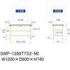 SWP-1260TTS2-MI �y�ʍ�Ƒ�/�ω׏d300kg_����+�����S�ʒI�t��_�Œ莮H740_�|���G�X�e���V��_���[�N�e�[�u��300�V���[�Y �R���H�� 18763298