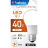 LDA4L-G/LCV3 LED�d�� �L�z���^�C�v E26 �����Ή� Verbatim(�o�[�x�C�^��) 18769653