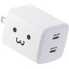 USB Type-C 充電器 PD 40W PPS 高速充電 USB-C ×2 折りたたみ式プラグ 小型 軽量 エレコム