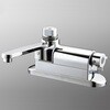 デッキ形定量止水付サーモスタット式混合栓 KVK