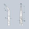 EA537KB-2A ラジオペンチ (コンフォートグリップ) エスコ 18980389