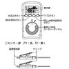EA701BB-1B 空調用2点計測デジタル温度計 エスコ 18993759