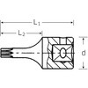 44KTX-T8 1/4″SQヘクスローブビットソケット(T型) STAHLWILLE(スタビレー) 19005936