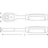 415B 1/4″SQラチェットハンドル STAHLWILLE(スタビレー) 19011283
