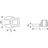 540A-1.7/8 クローフットスパナ(3/8SQ) STAHLWILLE(スタビレー) 19014135