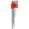 211.DH-10 ホルダー付六角棒レンチセット ロング(パックナシ) PB SWISS TOOLS(ピービースイスツールズ) 19166236