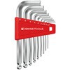 212.H-10 ボール付六角棒レンチセット(パックナシ) PB SWISS TOOLS(ピービースイスツールズ) 19167566