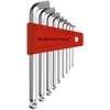 2212.H-10 ショートヘッド ボール付六角棒レンチセット(パックナシ) PB SWISS TOOLS(ピービースイスツールズ) 19175476