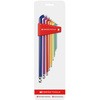 レインボーショートヘッド六角棒セット PB SWISS TOOLS