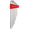 2212.LH-10 ショートヘッド ボール付ロング六角棒レンチセット(パックナシ) PB SWISS TOOLS(ピービースイスツールズ) 19175503