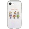 iPhone16e対応 クリスタルクリアケース クリームソーダにゃん グルマンディーズ
