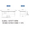 SLMAL-1875TT-BRW pyʍƑ/_w䃌X~V_SʒIt_[Ne[uLABV[Y_p{e[u RH 19288678