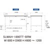 SLMAH-1890TT-BRW pyʍƑ/_w䃌X~V_SʒIt_[Ne[uLABV[Y_p{e[u RH 19288730