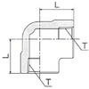 90°エルボ SNLアダプター 清水製作所(継手)