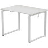 オフィスデスク スタンダード天板 幅100/120/140cm 奥行70cm YAMAZEN(山善)