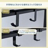 TUMT1000(SDGY)+FUD-FS(MWH) オフィスデスク ハイグレード天板 電源タップ付き 幅100/120/140cm 奥行70cm YAMAZEN(山善) 19570848