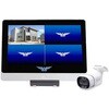 4K 800万画素POE 8ch 12.5インチモニタ一体式防犯カメラ用NVR  と センサーライトカメラ(1～4台)セット 塚本無線