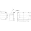 P-28DEA 浅形レンジフードファン用システム部材 / 煙逆流防止ダンパー用アタッチメント 三菱電機 19769322