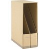 ファイルボックス A4 タテ 仕分けしやすい 親子サイズ ボックスファイル プラス(文具)