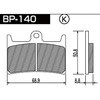 30040 Project�� HYPER CARBON PADS Kai BP-140K PROJECT�� 19835987