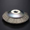 ワイヤーベベルブラシ 空気工具用 高島産業