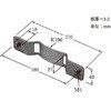 BXGT 高圧計器箱取付金具 富士商 20080500