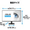 VA249QG �t�����j�^24�^ Eye Care/IPS/�t��HD/99% sRGB/�t���[�����X/3�N�ۏ� VA249QG ASUS(�G�C�X�[�X) 20094326