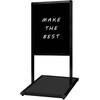 ブラックバリウスメッセージスタンド ブラックボード A2縦 常磐精工
