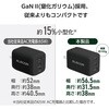 EC-AC10367BK [d USB Type-C [d PD 67W / PPSΉ 3|[g ( USB-C ~2 / USB-A ~1 ) GaN II̗p GR 20212066